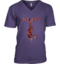 Load image into Gallery viewer, Basketball  Chicago Jordan G.O.A.T. Dunk Men's V-Neck
