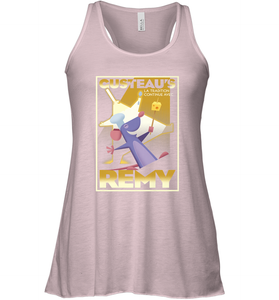 Disney Pixar Ratatouille Remy And Gusteau Poster Women's Racerback Tank