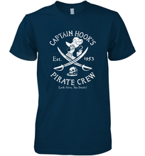 Load image into Gallery viewer, Disney Villains Captain Hook Pirate Crew Est 1953 Logo Men's Premium T-Shirt
