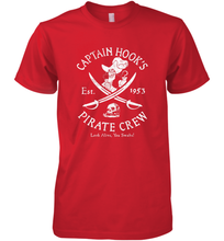 Load image into Gallery viewer, Disney Villains Captain Hook Pirate Crew Est 1953 Logo Men's Premium T-Shirt
