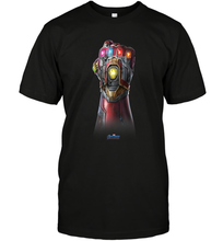 Load image into Gallery viewer, Marvel Avengers Endgame Infinity Stone Gauntlet Color Logo Men's T-Shirt
