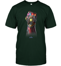 Load image into Gallery viewer, Marvel Avengers Endgame Infinity Stone Gauntlet Color Logo Men's T-Shirt
