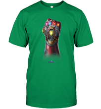 Load image into Gallery viewer, Marvel Avengers Endgame Infinity Stone Gauntlet Color Logo Men's T-Shirt
