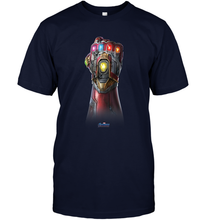 Load image into Gallery viewer, Marvel Avengers Endgame Infinity Stone Gauntlet Color Logo Men's T-Shirt
