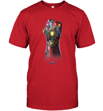 Load image into Gallery viewer, Marvel Avengers Endgame Infinity Stone Gauntlet Color Logo Men's T-Shirt
