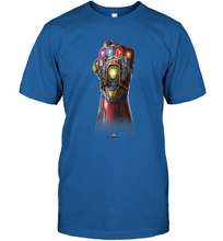 Load image into Gallery viewer, Marvel Avengers Endgame Infinity Stone Gauntlet Color Logo Men's T-Shirt
