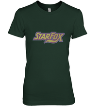 Load image into Gallery viewer, Star fox Vintage Distressed Game Logo Women's Premium T-Shirt
