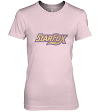Load image into Gallery viewer, Star fox Vintage Distressed Game Logo Women's Premium T-Shirt
