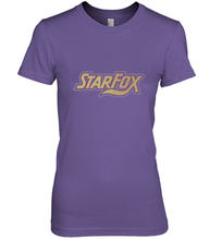 Load image into Gallery viewer, Star fox Vintage Distressed Game Logo Women's Premium T-Shirt
