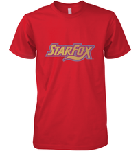 Load image into Gallery viewer, Star fox Vintage Distressed Game Logo Men's Premium T-Shirt
