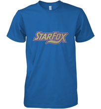 Load image into Gallery viewer, Star fox Vintage Distressed Game Logo Men's Premium T-Shirt
