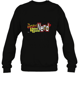 Cinemassacre Angry Video Game Nerd Logo Crewneck Sweatshirt