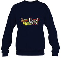 Load image into Gallery viewer, Cinemassacre Angry Video Game Nerd Logo Crewneck Sweatshirt
