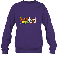 Load image into Gallery viewer, Cinemassacre Angry Video Game Nerd Logo Crewneck Sweatshirt
