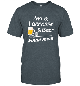 A Lacrosse Beer Kinda Mom Men's T-Shirt