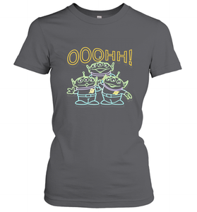 Disney Pixar Toy Story Neon Aliens Ooohh Women's T-Shirt