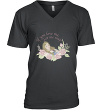Load image into Gallery viewer, Disney Sleeping Beauty Let Me Sleep Roses Men's V-Neck
