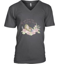 Load image into Gallery viewer, Disney Sleeping Beauty Let Me Sleep Roses Men's V-Neck
