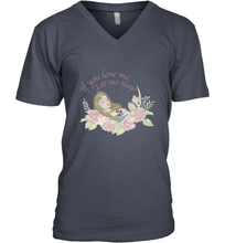Load image into Gallery viewer, Disney Sleeping Beauty Let Me Sleep Roses Men's V-Neck
