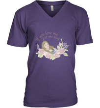 Load image into Gallery viewer, Disney Sleeping Beauty Let Me Sleep Roses Men's V-Neck
