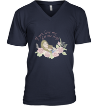 Load image into Gallery viewer, Disney Sleeping Beauty Let Me Sleep Roses Men's V-Neck
