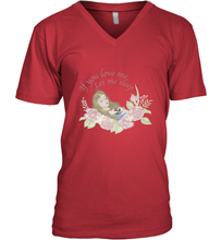 Load image into Gallery viewer, Disney Sleeping Beauty Let Me Sleep Roses Men's V-Neck
