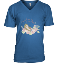 Load image into Gallery viewer, Disney Sleeping Beauty Let Me Sleep Roses Men's V-Neck
