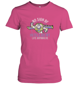 Disney Pixar Toy Story Buzz Lightyear Intelligent Life Women's T-Shirt