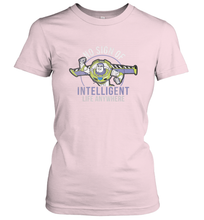 Load image into Gallery viewer, Disney Pixar Toy Story Buzz Lightyear Intelligent Life Women&#39;s T-Shirt
