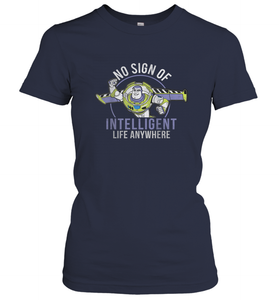 Disney Pixar Toy Story Buzz Lightyear Intelligent Life Women's T-Shirt