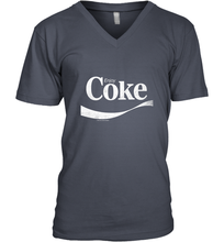 Load image into Gallery viewer, Coca Cola Vintage Enjoy Coke White Logo Men's V-Neck
