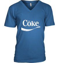 Load image into Gallery viewer, Coca Cola Vintage Enjoy Coke White Logo Men's V-Neck

