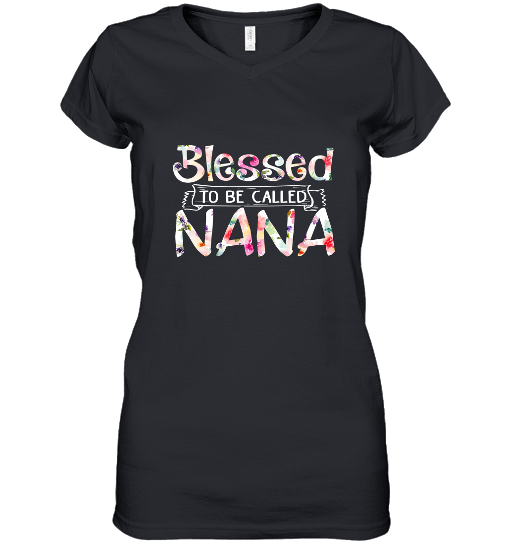 Be Called Nana Women's V-Neck T-Shirt