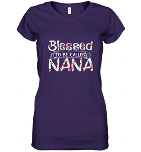 Be Called Nana Women's V-Neck T-Shirt