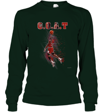 Load image into Gallery viewer, Basketball  Chicago Jordan G.O.A.T. Dunk Long Sleeve T-Shirt
