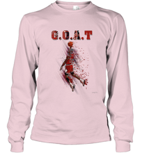 Load image into Gallery viewer, Basketball  Chicago Jordan G.O.A.T. Dunk Long Sleeve T-Shirt
