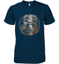 Load image into Gallery viewer, Cobra Kai Rusted Steel Snake Logo Men&#39;s Premium T-Shirt
