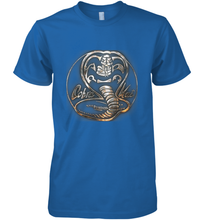 Load image into Gallery viewer, Cobra Kai Rusted Steel Snake Logo Men&#39;s Premium T-Shirt
