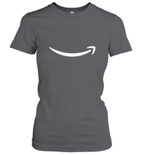 Load image into Gallery viewer, Smile Shirt  White Logo Women's T-Shirt
