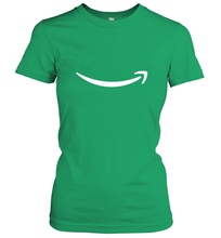 Load image into Gallery viewer, Smile Shirt  White Logo Women's T-Shirt
