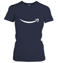 Load image into Gallery viewer, Smile Shirt  White Logo Women's T-Shirt
