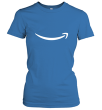 Load image into Gallery viewer, Smile Shirt  White Logo Women's T-Shirt
