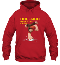 Load image into Gallery viewer, Disney Wreck It Ralph 2 Wrecking Crew Hooded Sweatshirt
