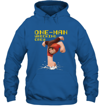 Load image into Gallery viewer, Disney Wreck It Ralph 2 Wrecking Crew Hooded Sweatshirt

