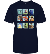 Load image into Gallery viewer, Disney Pixar Collection Character Yearbook Men&#39;s T-Shirt
