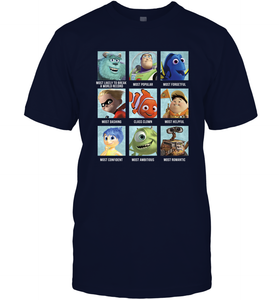 Disney Pixar Collection Character Yearbook Men's T-Shirt