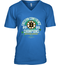Load image into Gallery viewer, NHL ST PATRICK'S DAY Boston Bruins Fanatics 2020 Eastern Conference Champions Defensive Zone Men's V-Neck
