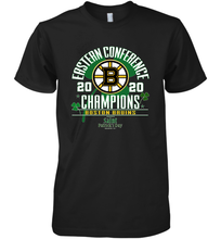 Load image into Gallery viewer, NHL ST PATRICK'S DAY Boston Bruins Fanatics 2020 Eastern Conference Champions Defensive Zone Men's Premium T-Shirt
