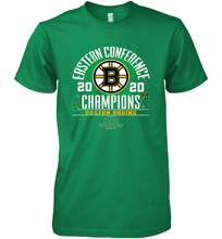 Load image into Gallery viewer, NHL ST PATRICK'S DAY Boston Bruins Fanatics 2020 Eastern Conference Champions Defensive Zone Men's Premium T-Shirt
