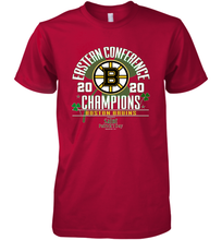 Load image into Gallery viewer, NHL ST PATRICK'S DAY Boston Bruins Fanatics 2020 Eastern Conference Champions Defensive Zone Men's Premium T-Shirt
